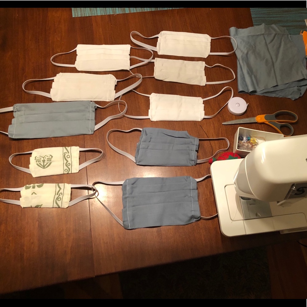 Handmade Cotton Facemasks
